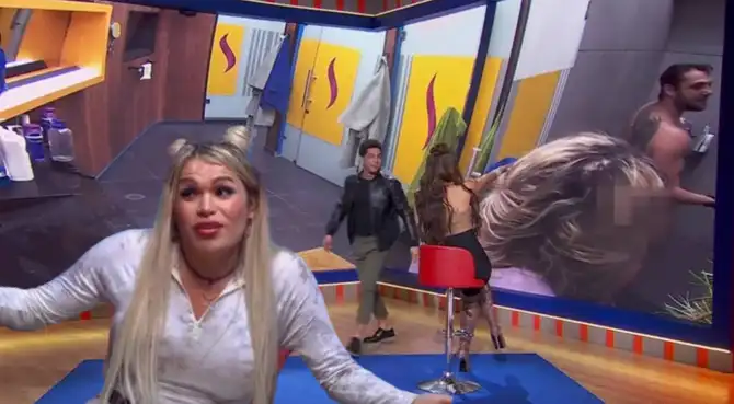 Wendy Guevara y Nicola Porcella protagonizan curiosa broma en reality Wendy Guevara y Nicola Porcella protagonizan curiosa broma en reality