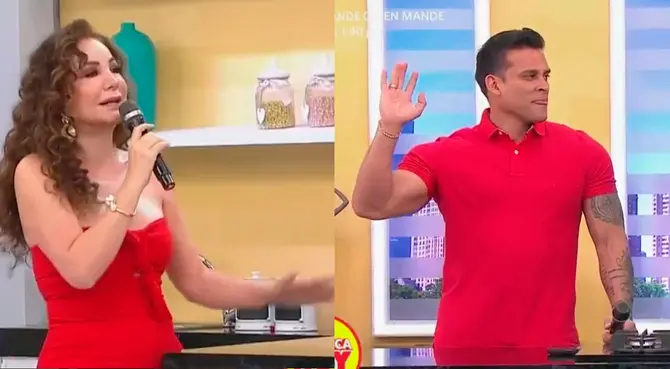 Christian Domínguez confesó que le fueron infiel y Janet Barboza se mostró sorprendida. Christian Domínguez confesó que le fueron infiel y Janet Barboza se mostró sorprendida.