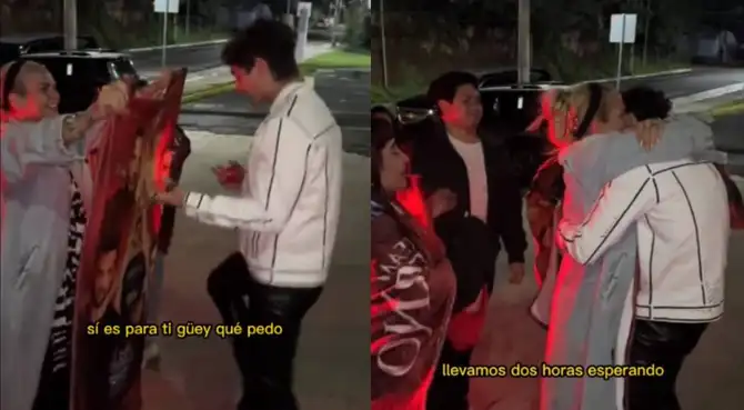 Emilio Osorio se reencuentra con Niurka Marcos afuera de "LCSLF" Emilio Osorio se reencuentra con Niurka Marcos afuera de "LCSLF"