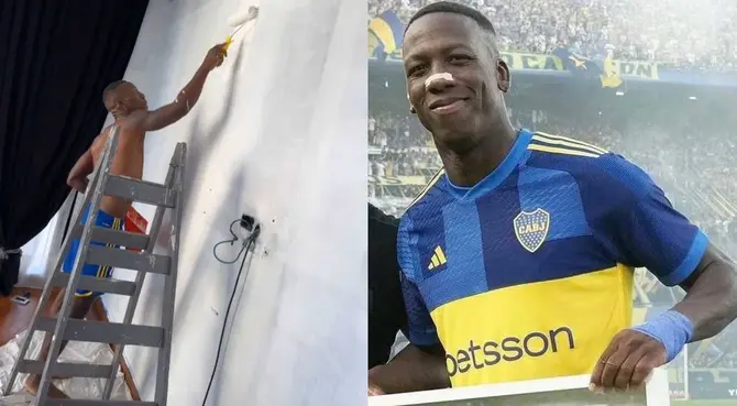 Luis Advíncula mostró que no solo la conoce en el fútbol, otro de sus hobbies es pintar. Luis Advíncula mostró que no solo la conoce en el fútbol, otro de sus hobbies es pintar.