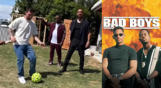 ¿Nueva película de Bad Boys con Leo Messi? Fans se emocionan con encuentro de estrellas. ¿Nueva película de Bad Boys con Leo Messi? Fans se emocionan con encuentro de estrellas.