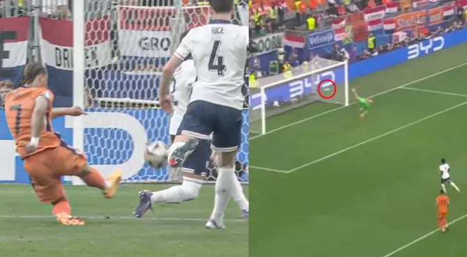 Xavi Simons apareció así en el partido Países Bajos vs Inglaterra por la Eurocopa 2024. Xavi Simons apareció así en el partido Países Bajos vs Inglaterra por la Eurocopa 2024.