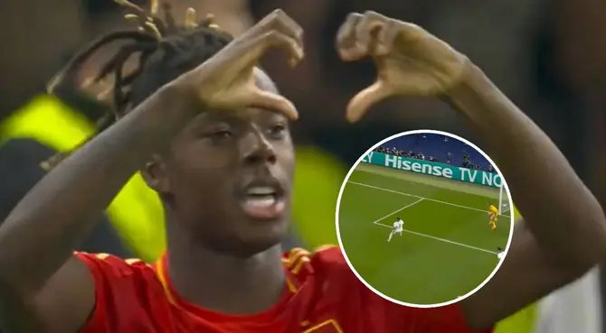 Nico Williams anotó el 1-0 para España en la final de la Eurocopa. Nico Williams anotó el 1-0 para España en la final de la Eurocopa.