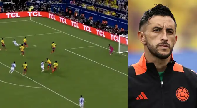 Camilo Vargas y la gran atajada para evitar el 1-0 de Argentina ante Colombia Camilo Vargas y la gran atajada para evitar el 1-0 de Argentina ante Colombia