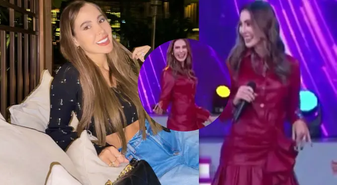 Ana Paula asistió al programa Mande quien mande y bailó festejo sin problemas. Ana Paula asistió al programa Mande quien mande y bailó festejo sin problemas.