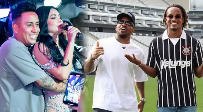 Farfán y Carrillo cantaron a todo 'pulmón' el tema 'El Cervecero' de Cueva. Farfán y Carrillo cantaron a todo 'pulmón' el tema 'El Cervecero' de Cueva.