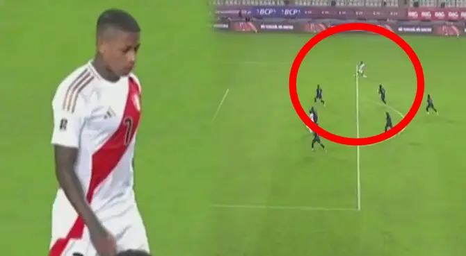 Andy Polo se pierde increíble gol para Perú ante Ecuador. Andy Polo se pierde increíble gol para Perú ante Ecuador.