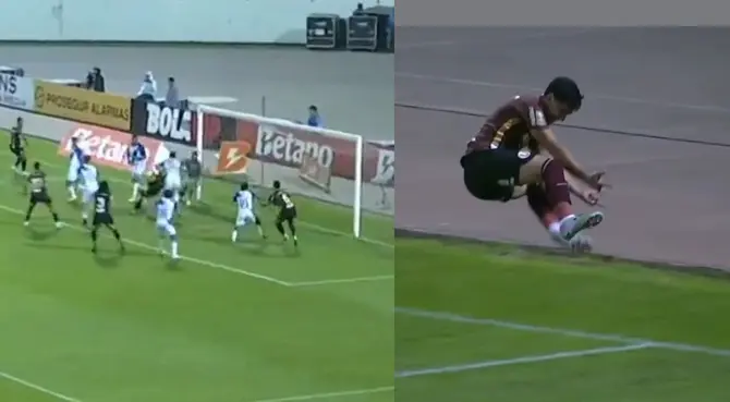 José Rivera apareció así en el Universitario vs Alianza Atlético. José Rivera apareció así en el Universitario vs Alianza Atlético.