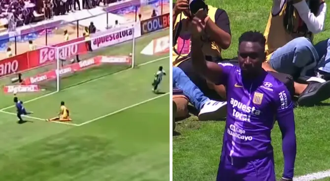 Eryc Castillo y el golazo para el 1-1 de Alianza Lima ante Alianza Universidad Eryc Castillo y el golazo para el 1-1 de Alianza Lima ante Alianza Universidad