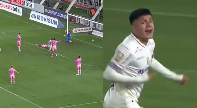 Jairo Concha apareció así en el Universitario vs Juan Pablo II. Jairo Concha apareció así en el Universitario vs Juan Pablo II.