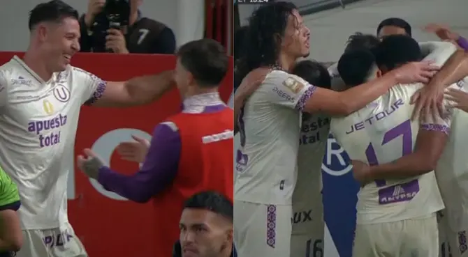 Diego Churín anotó el 2-0 para Universitario con un gol de cabeza ante Juan Pablo II Diego Churín anotó el 2-0 para Universitario con un gol de cabeza ante Juan Pablo II