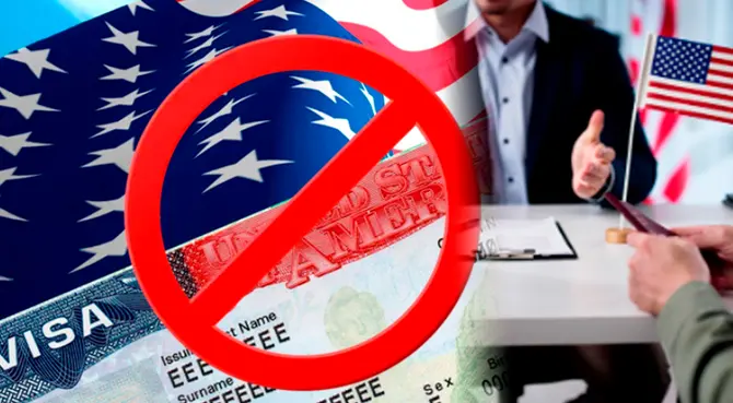 Los extranjeros que tengan esta visa no podrán ingresar a EE. UU.
