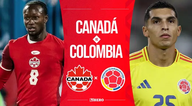Canadá vs. Colombia juegan en partido amistoso en los Estados Unidos