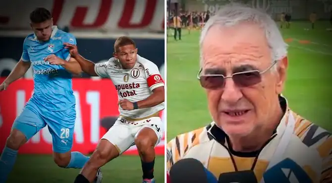 Jorge Fossati dio fuerte respuesta por la programación del Cristal vs Universitario