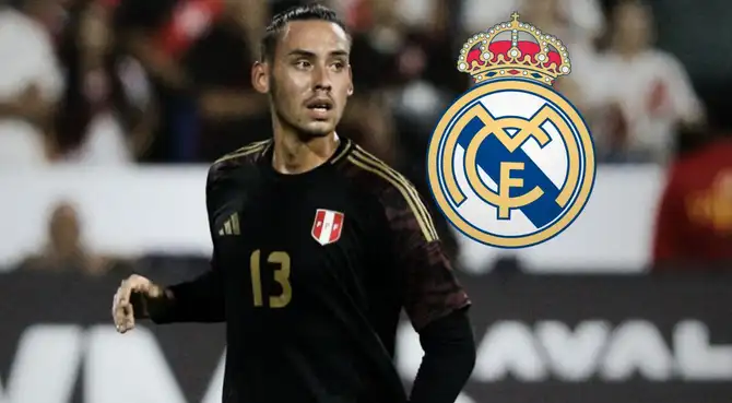 Futbolista de Real Madrid se puso la camiseta de la selección peruana Futbolista de Real Madrid se puso la camiseta de la selección peruana