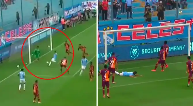 Cristian Benavente falló de forma insólita el empate de Sporting Cristal vs Chankas