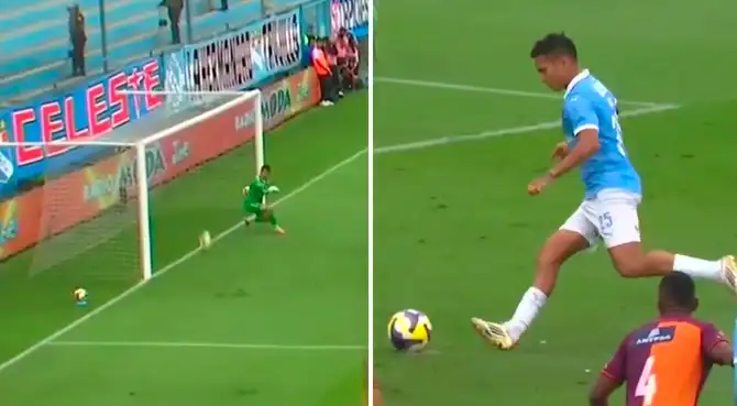 Martín Távara se quiso lucir con una 'panenka' y falló el empate de Sporting Cristal