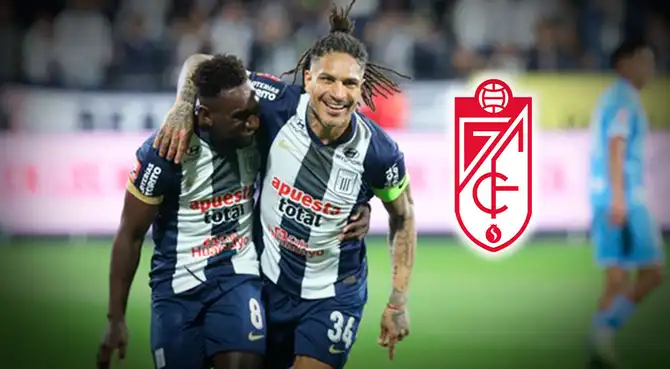 Exfigura del Granada de España se lucen en fotografía con jugador de Alianza Lima Exfigura del Granada de España se lucen en fotografía con jugador de Alianza Lima