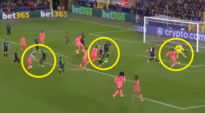 Lamine Yamal anotó el segundo gol de Barcelona ante Brujas Lamine Yamal anotó el segundo gol de Barcelona ante Brujas