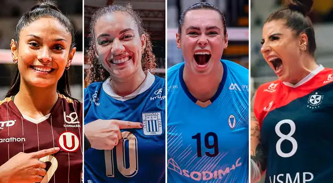 Programación completa de la tercera fecha de la Liga Peruana de Vóley