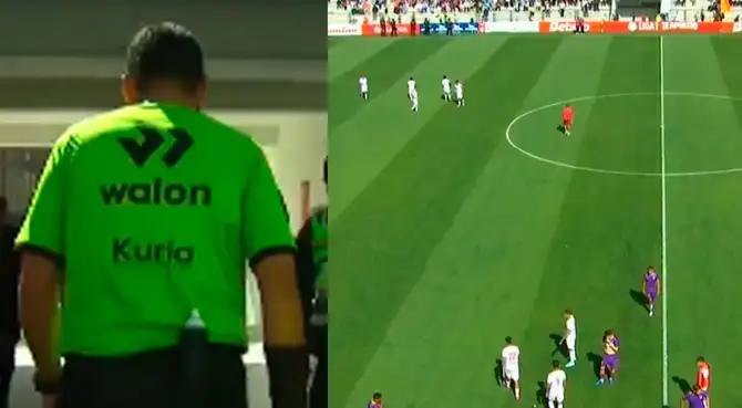 Lanzaron objetos al árbitro y el partido de Ayacucho vs. Comerciantes Unidos se suspendió