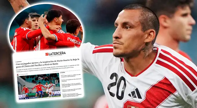 Así reaccionó la prensa chilena a la remontada de 'La Roja' sobre Perú: "La peor selección"