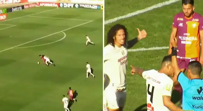 Williams Riveros se fue expulsado en el Universitario vs Los Chankas por el Torneo Clausura 2025