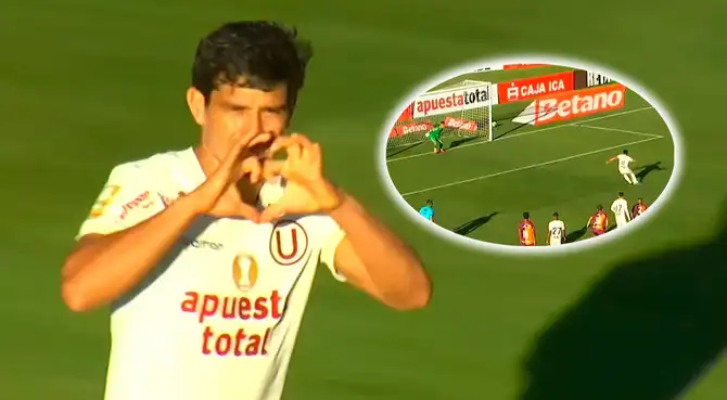 'Tunche' Rivera se luce con definición de penal y anota el descuento de Universitario