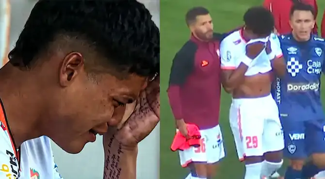 Jugadores de Ayacucho FC rompen en llanto tras descender a la Liga 2