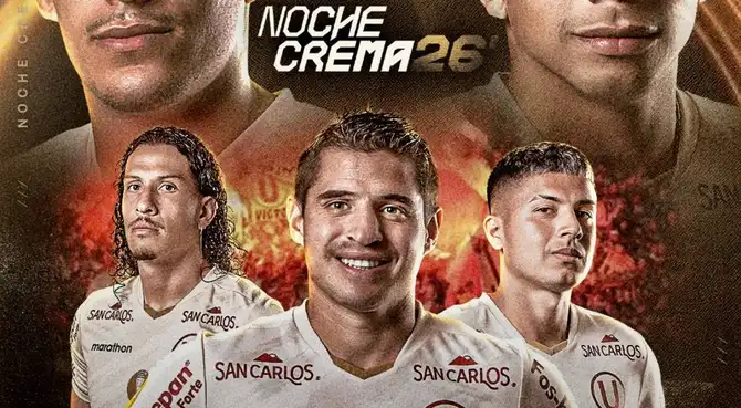 La Noche Crema 2026 chocará con la Noche Blanquiazul. La Noche Crema 2026 chocará con la Noche Blanquiazul.
