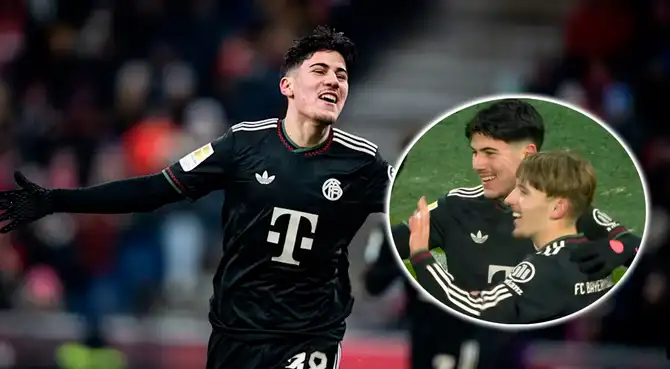 Felipe Chávez marcó gol con el primer equipo de Bayern Múnich.