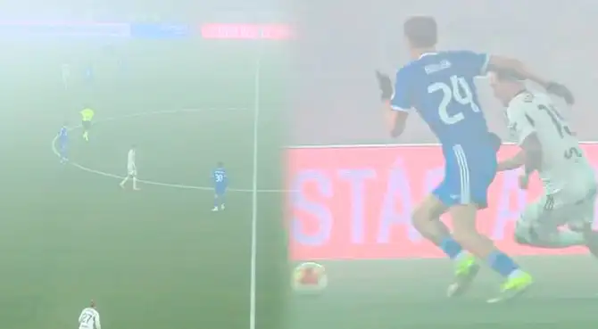 Partido de Real Madrid vs Albacete se juega con neblina por Copa del Rey.