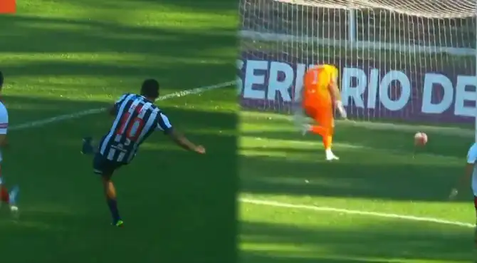 Sergio Peña se hizo increíble autogol.