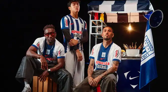 Alianza Lima impacta con su nueva camiseta alterna para la Liga 1 y Copa Libertadores