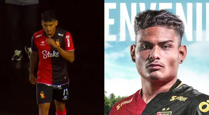 Jeriel De Santis debutó con gol en Melgar Jeriel De Santis debutó con gol en Melgar