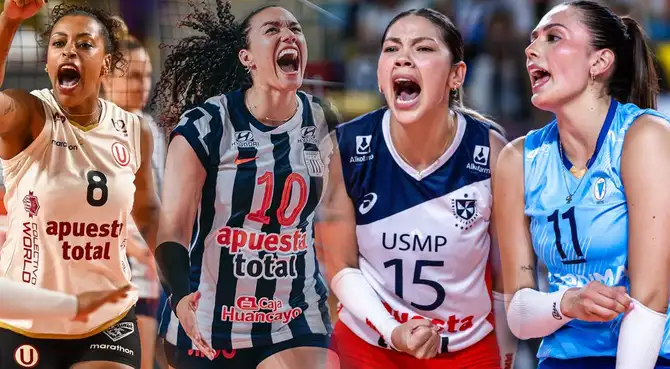 Tabla de la Liga Peruana de Vóley: resultados de la fecha 5 por la segunda etapa