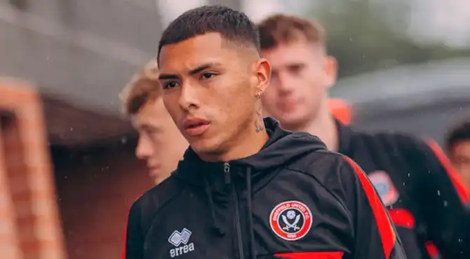 Jefferson Cáceres pertenece al Sheffield United de Inglaterra