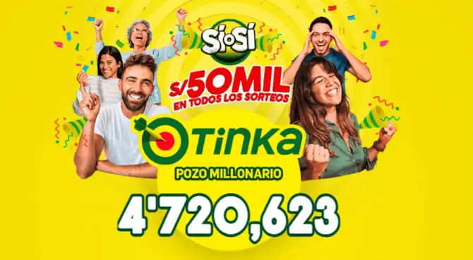 La Tinka: revisa los resultados del juego de HOY