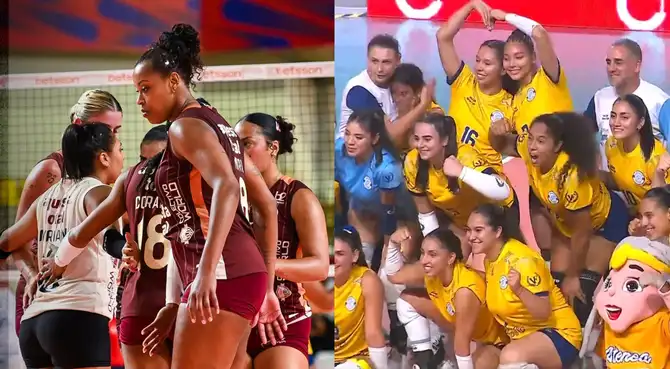 Universitario cayó en la Liga Peruana de Vóley