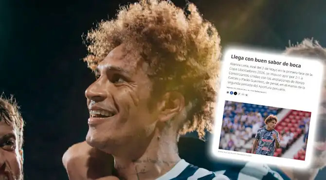 Prensa paraguaya da firme calificativo a Guerrero previo al Alianza vs 2 de Mayo: "Estrella"