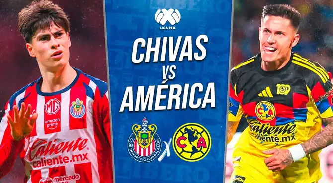 Chivas vs. América protagonizarán un nuevo Clásico Nacional por el Torneo Clausura 2026 de la Liga MX.