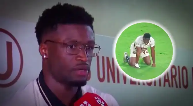Sekou Gassama sobre su debut con Universitario: "Espero seguir creciendo y mejorando"