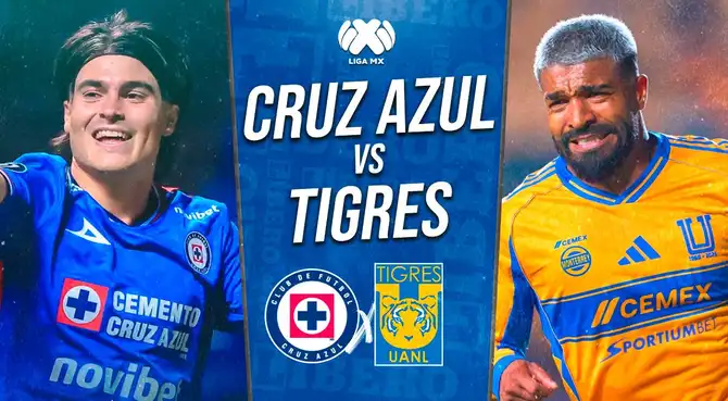 Cruz Azul vs. Tigres EN VIVO. Cruz Azul vs. Tigres EN VIVO.