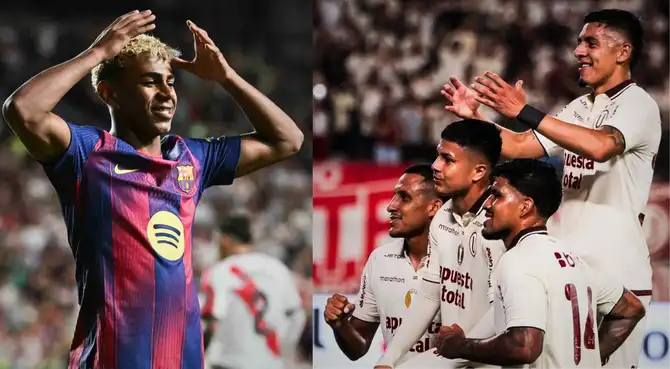 Jairo Concha explicó su celebración a lo Lamine Yamal tras anotar con Universitario ante Cienciano Jairo Concha explicó su celebración a lo Lamine Yamal tras anotar con Universitario ante Cienciano