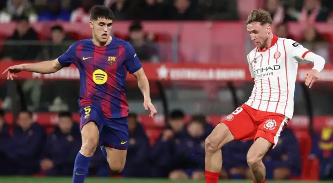 Barcelona y Girona se enfrentan en Montilivi