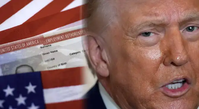 Trump bloqueará el acceso al empleo a los solicitantes de asilo en EE. UU.