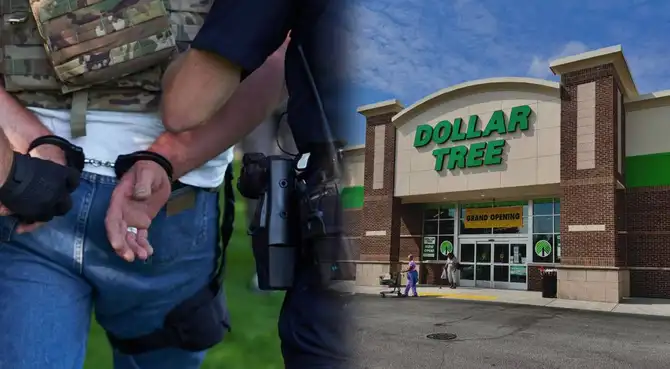 Seis personas detenidas por un robo organizado en tiendas Dollar Tree.