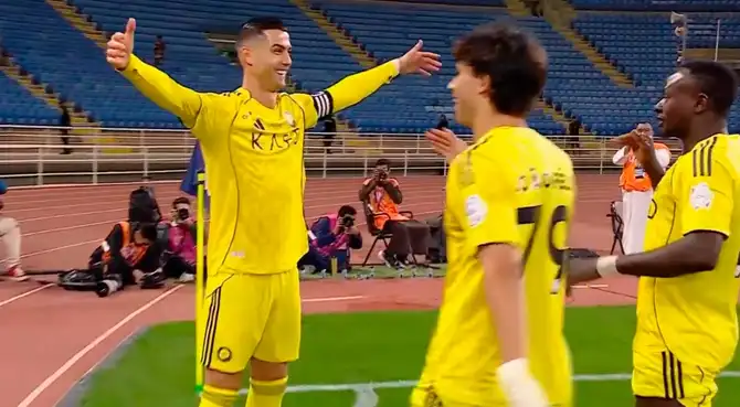 ¡Definición de lujo! Gol de Cristiano Ronaldo para registrar su anotación número 965