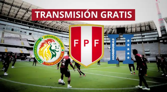 Partidos de la selección peruana ante Senegal y Honduras se transmitirán GRATIS por TV nacional