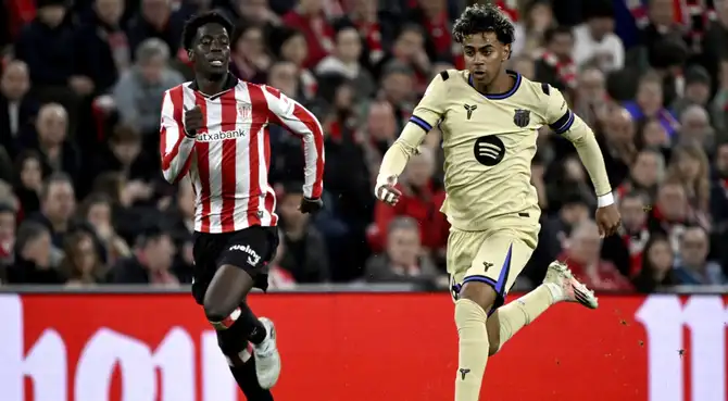 Barcelona vs Athletic Bilbao por LaLiga desde el San Mamés por la fecha 27 de LaLiga EA Sports 2025-2026.